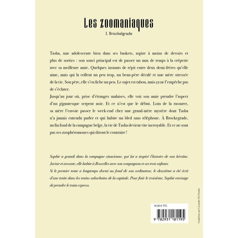 Les Zoomaniaques - Tome I - Brockelgrade Les Zoomaniaques - Tome I - Brockelgrade