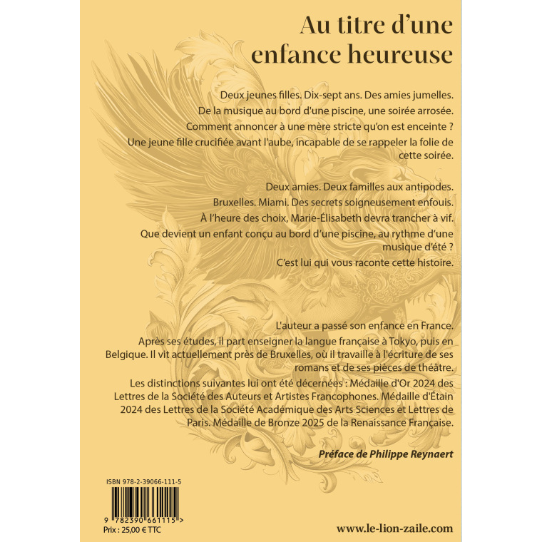 Au titre d'une enfance heureuse