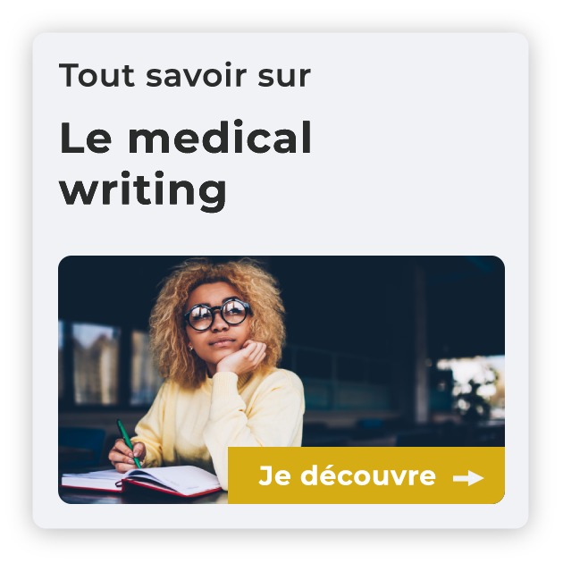 Personne pratiquant le medical writing